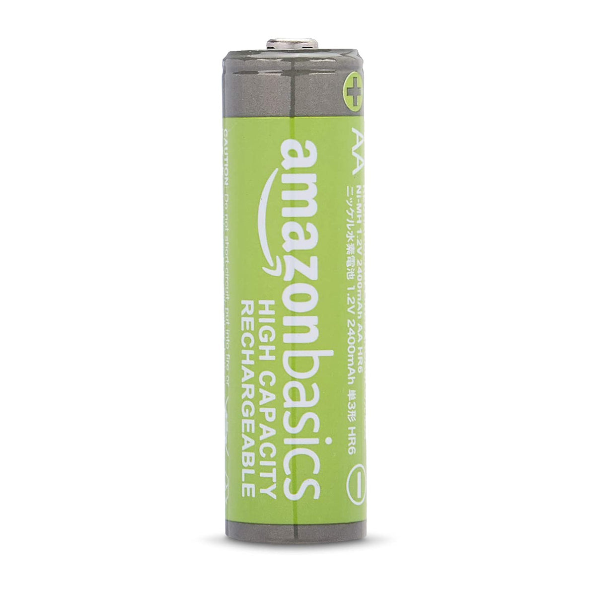Amazon Basics 8-Pack Rechargeable AAA NiMH High-Capacity Batteries, 850 mAh, 1.2V, Recharge up to 500x Times, Pre-Charged