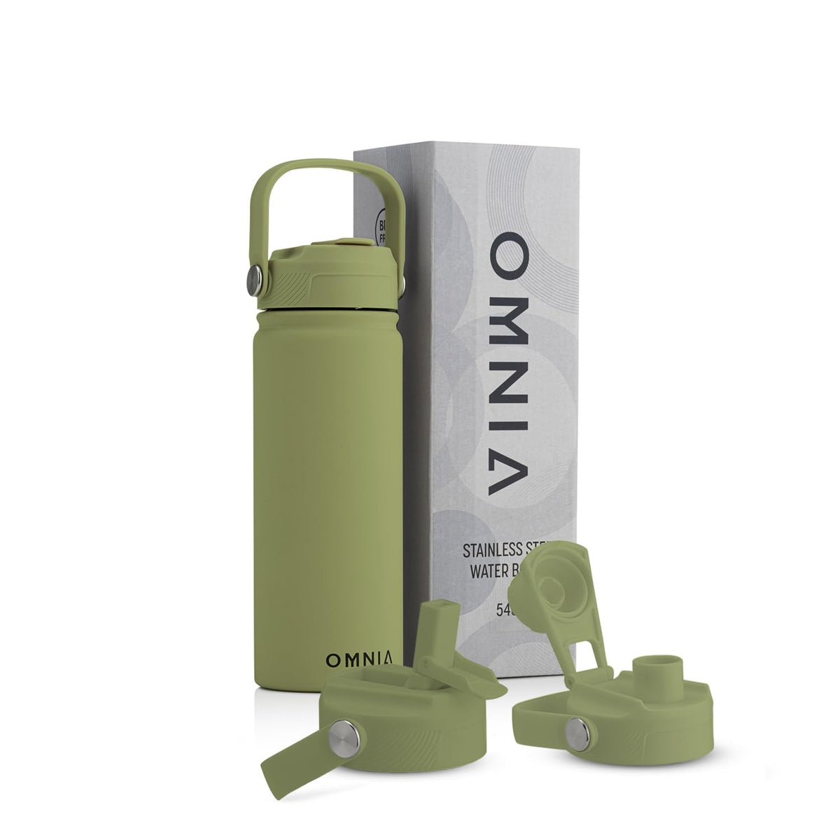 Vacuum Insulated Stainless Steel Water Bottle, 2 Lids (Straw & Spout) Leakproof, BPA-Free, Reusable Flask Ideal for Travel and Outdoors (Gradient Purple - 750 ml)