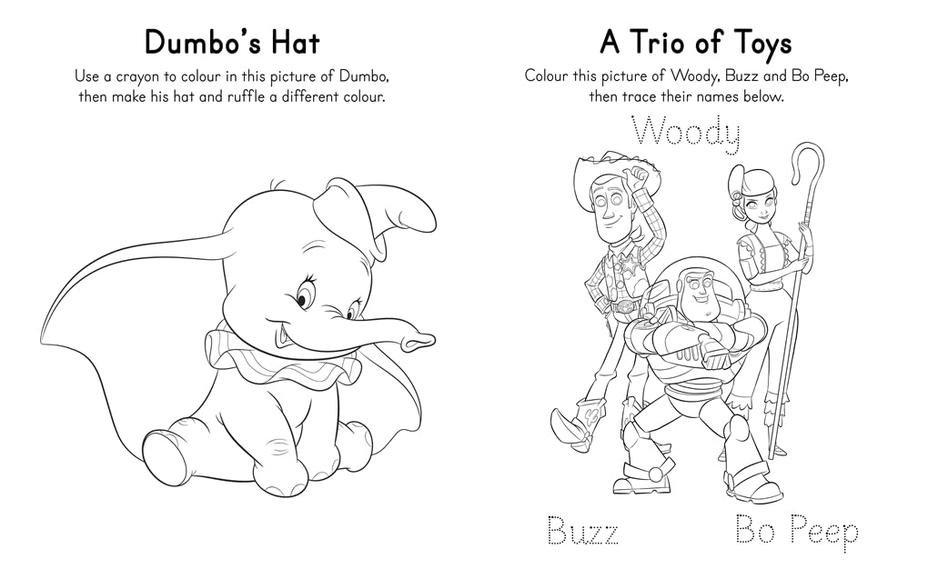 Disney: My First Big Colouring Book