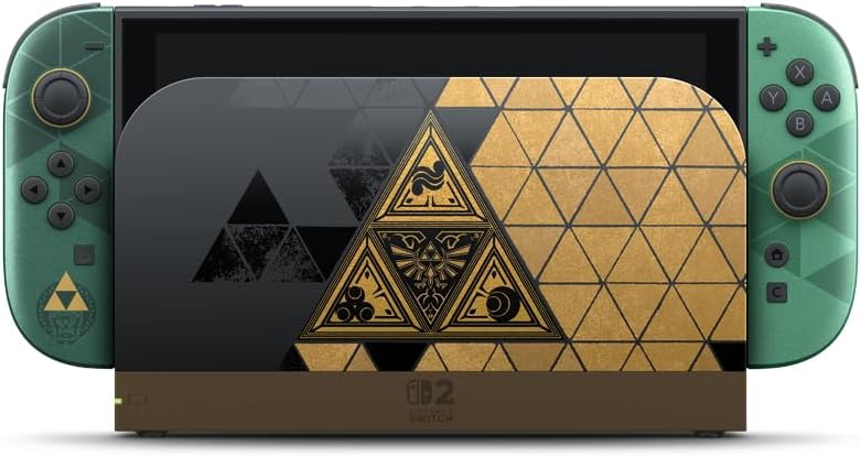 Nintendo Switch 2 The Legend of Zelda 40th Anniversary Edition Console
