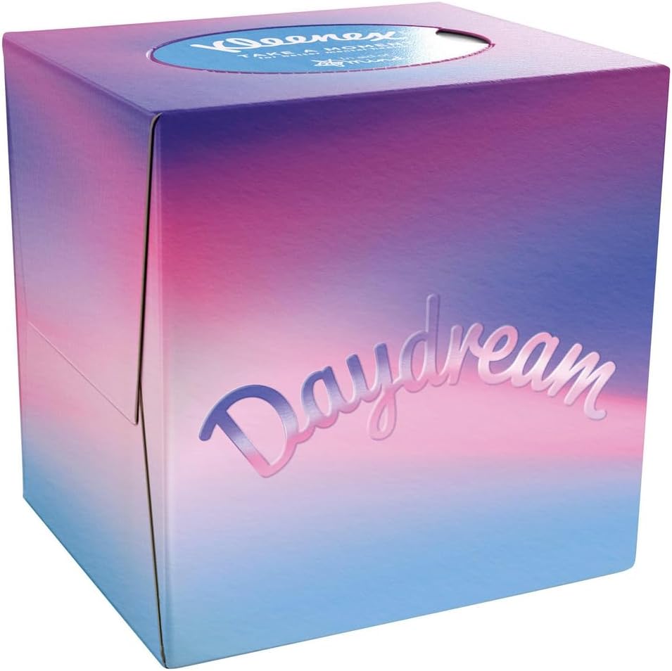 Kleenex Take a Moment Tissues - Single Cube Tissue Box