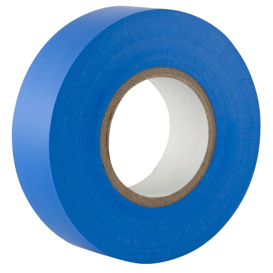 Gocableties Grey Electrical Tape, 19mm x 20m, Strong Self-Adhesive PVC Insulation Tape for Insulating, Repairing and Protecting Electrical Wires, 2 Rolls