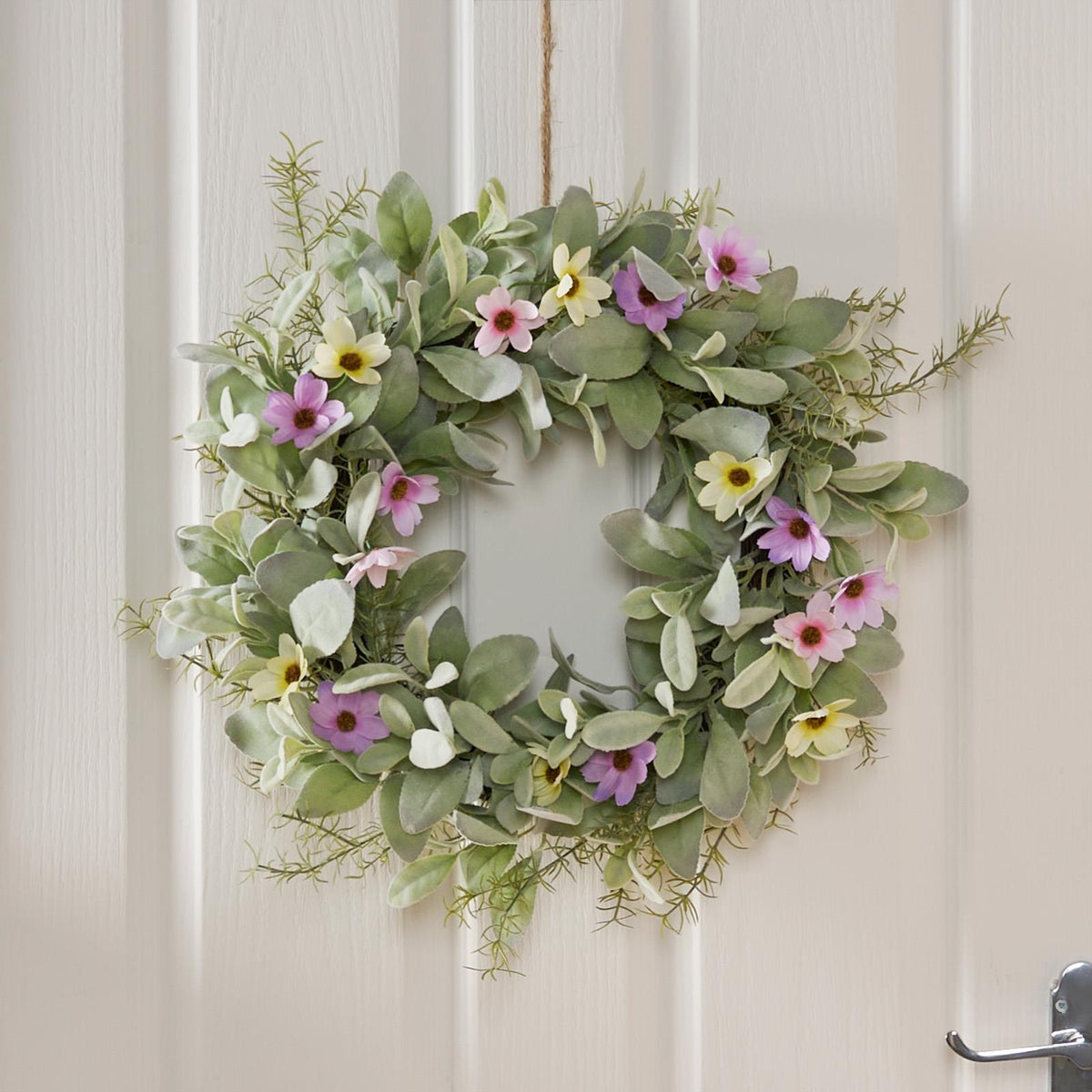 OHS Artificial Xmas Wreath Door Wall Home Party Table Decor Winter Spring