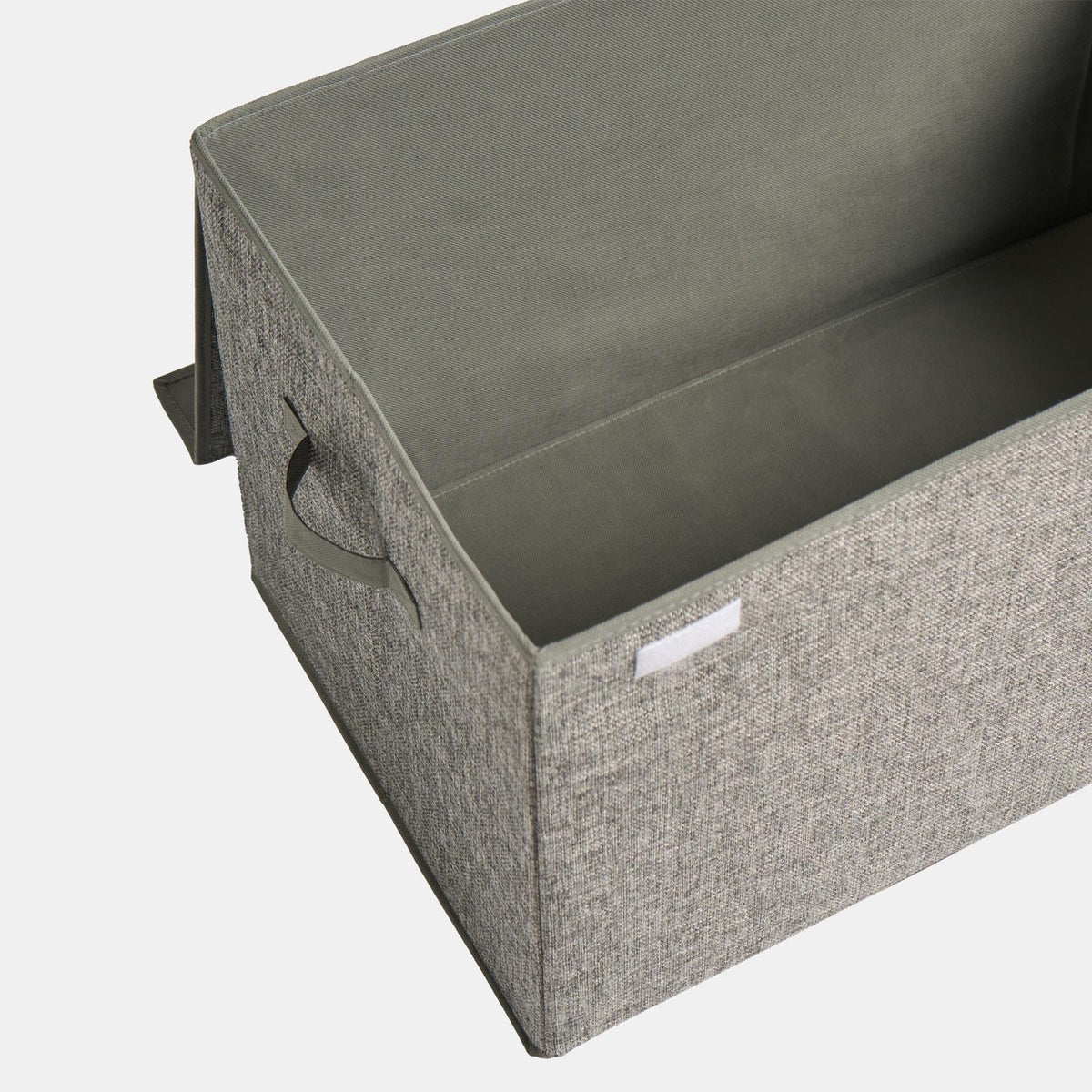 OHS Plain Storage Box Large Folding Collaspsible Space Saving Organiser with Lid