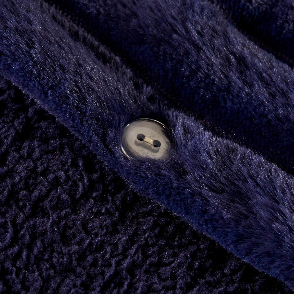 OHS Ribbed Fleece Bedding Set Soft Faux Fur Thermal Duvet Cover with Pillowcase