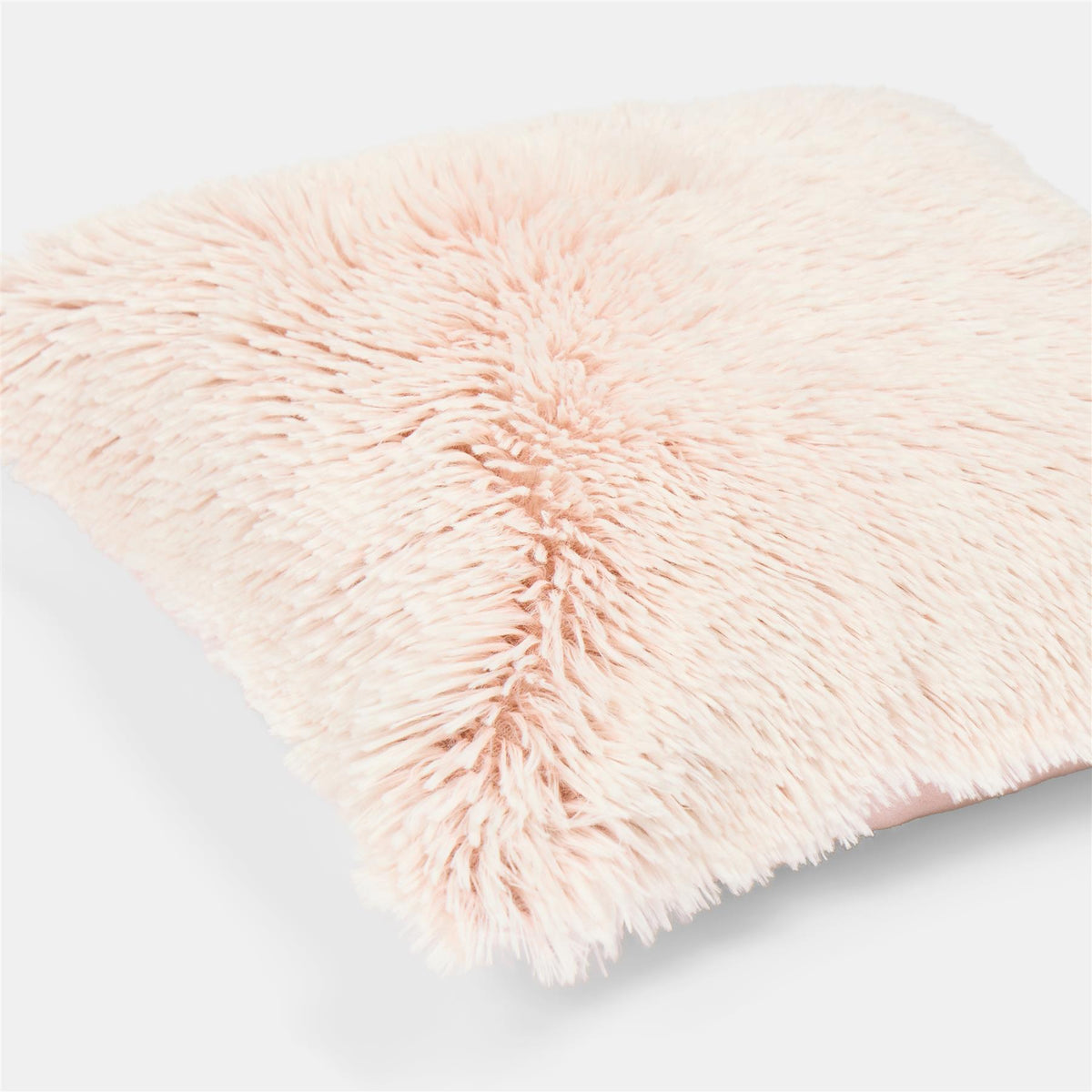OHS Fluffy Cushion Covers 2 Pack Soft Fleece Square Pillowcases Home Decor