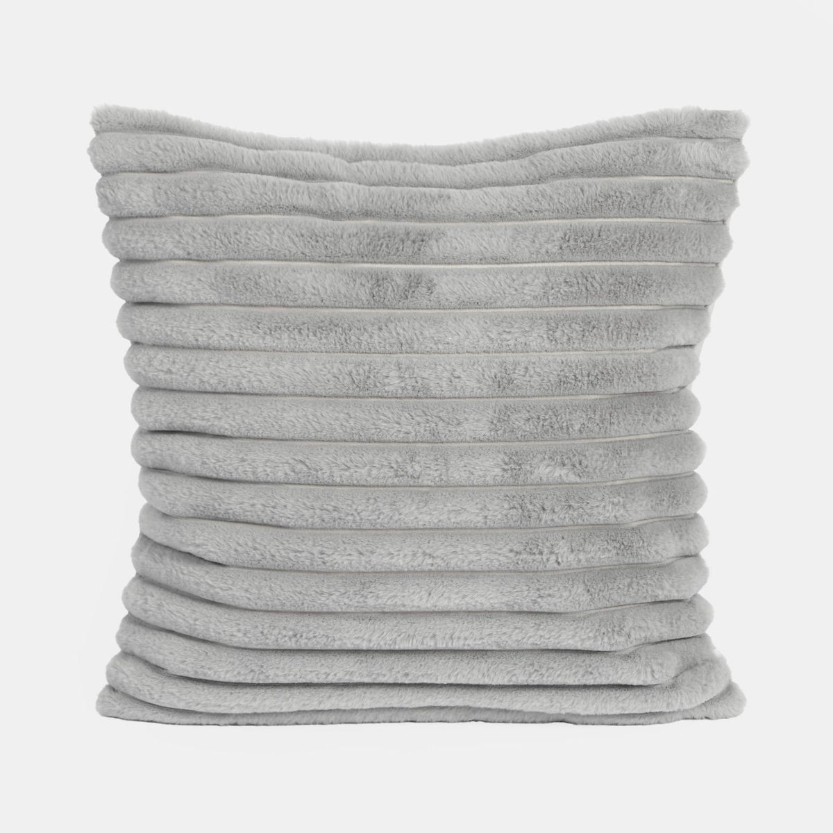 OHS Thick Rib Cushion Covers Faux Fur Soft Fleece Square Pillowcases Home Decor