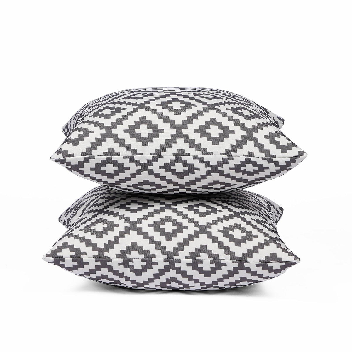 OHS Print Outdoor Cushion Covers Garden Water Resistant Filled Inserts Seat Set