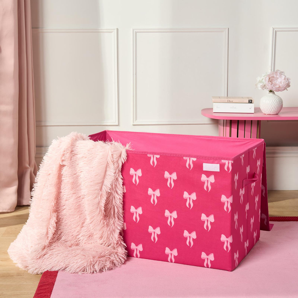 OHS Print Storage Box Large Folding Collaspsible Space Saving Organiser with Lid