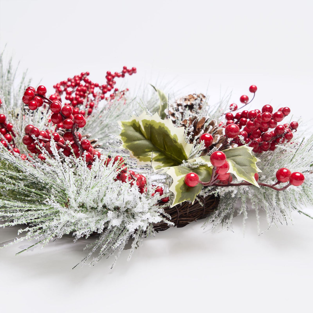 OHS Artificial Xmas Wreath Door Wall Home Party Table Decor Winter Spring