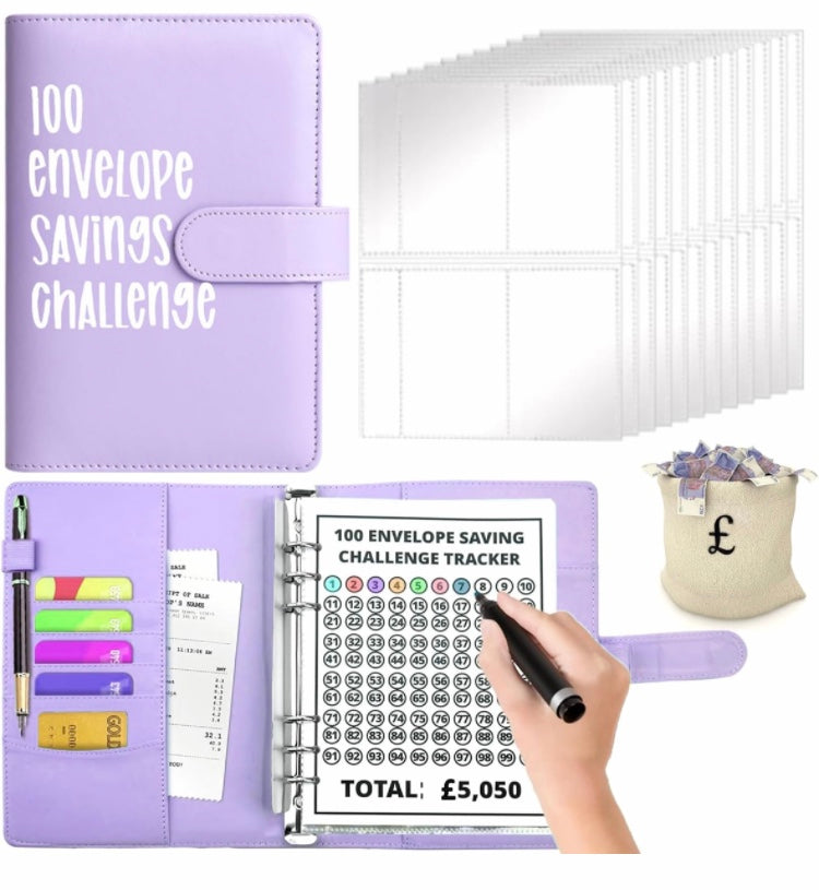 100 envelope savings challenge