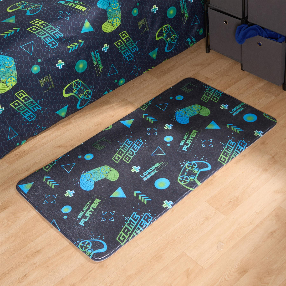 Kids Rug Supersoft Washable Gaming Rugs Bedroom Living Room Non Slip Carpet Mat