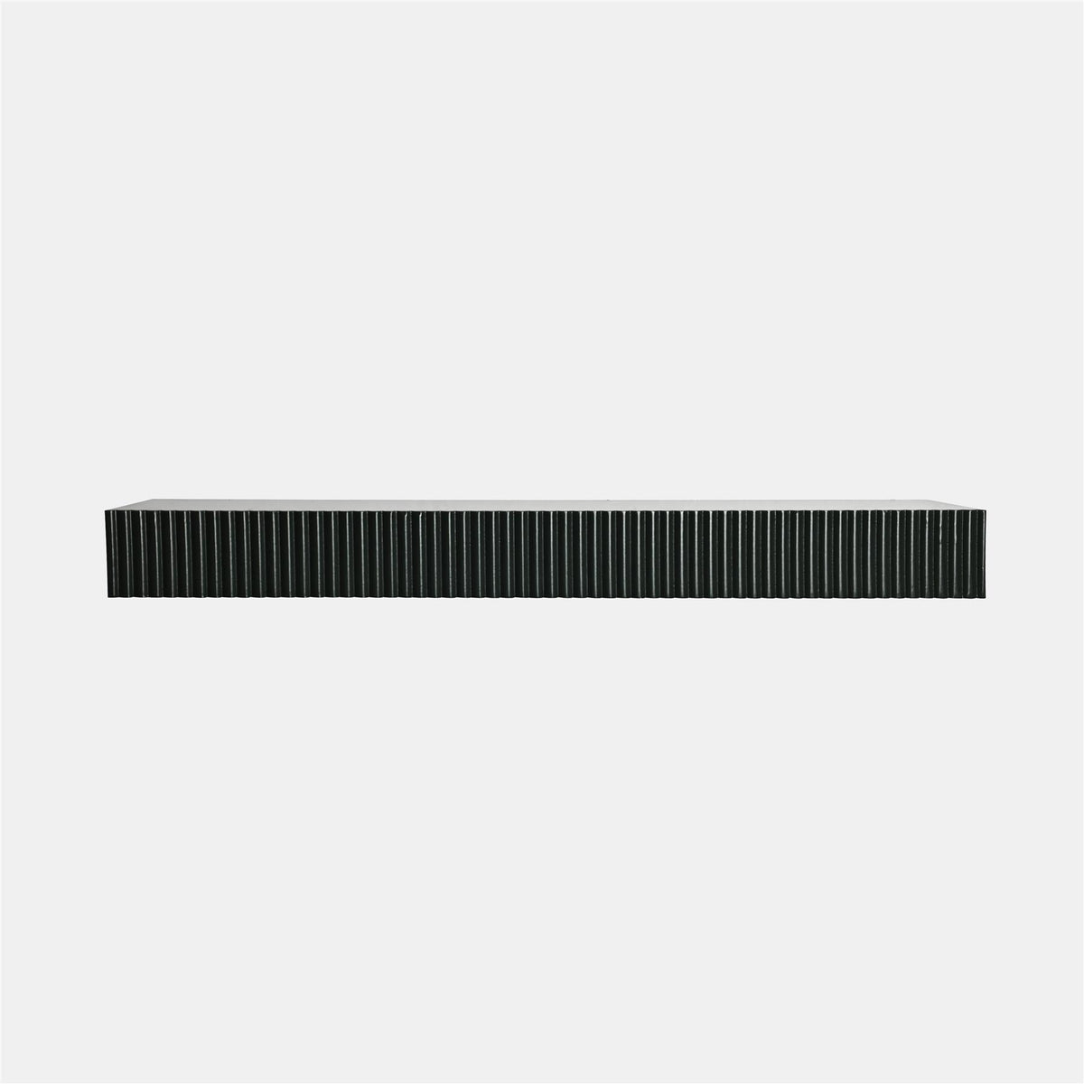 OHS Ribbed Floating Shelf Wall Storage Organiser Home Living Room Decor