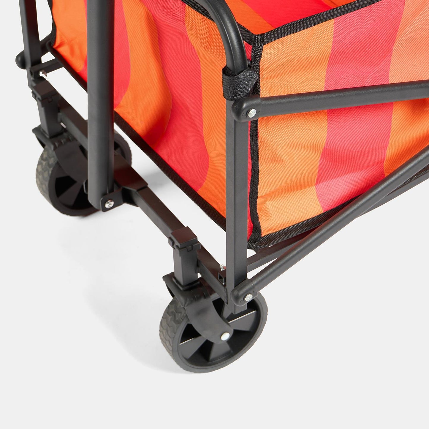 OHS Garden Folding Trolley Cart Outdoor Storage Camping Grocery Shopping
