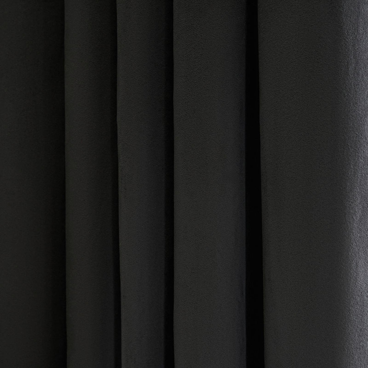 Thermal Matte Velvet Eyelet Curtains 2 Pair Of Ready Made Thick Fabric Ring Top