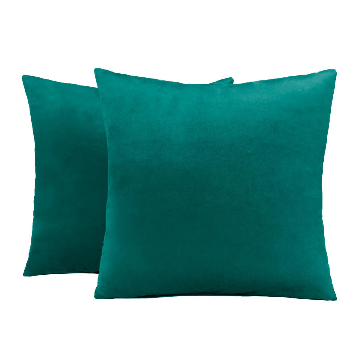 OHS Matte Velvet Cushion Covers Super Soft Luxury Square Pillowcases Multipack
