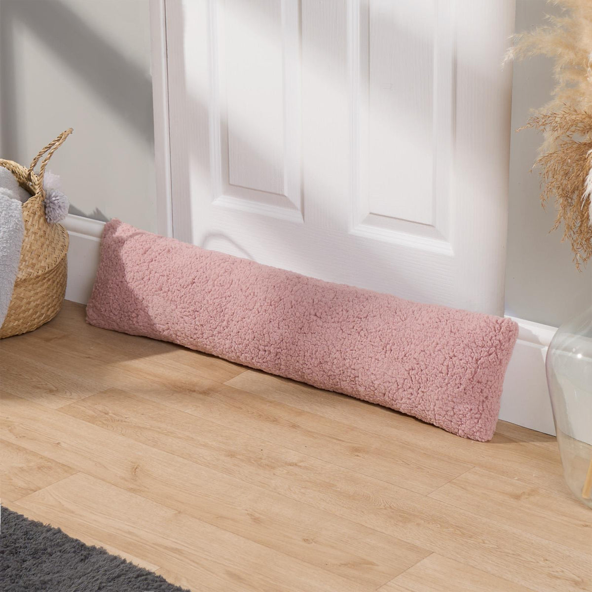 Draught Excluder Door Insulator Window Snake Draft Teddy Stopper Energy Saving