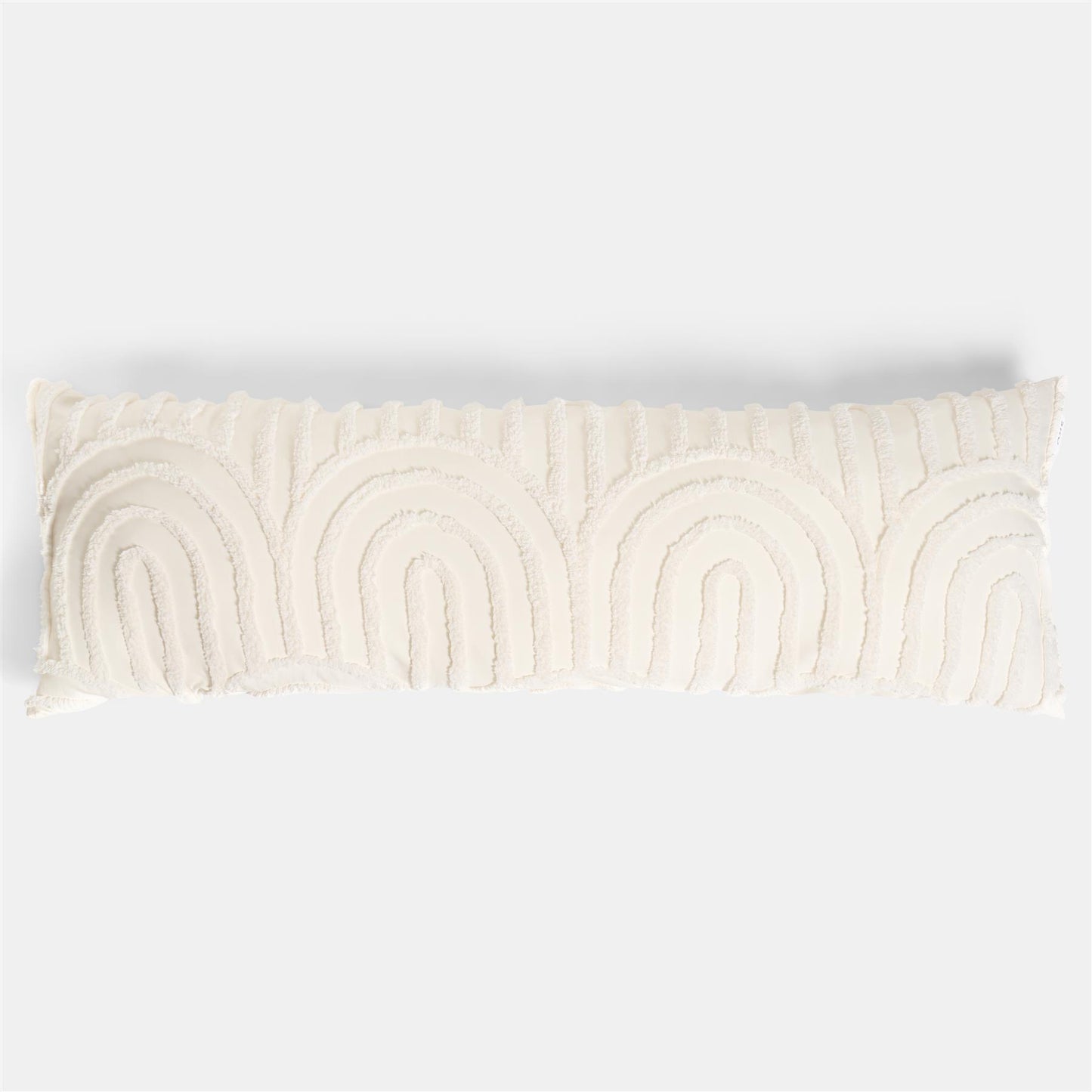 OHS Tufted Arches Bolster Cushion Fleece Soft Maternity Support Filled Pillow