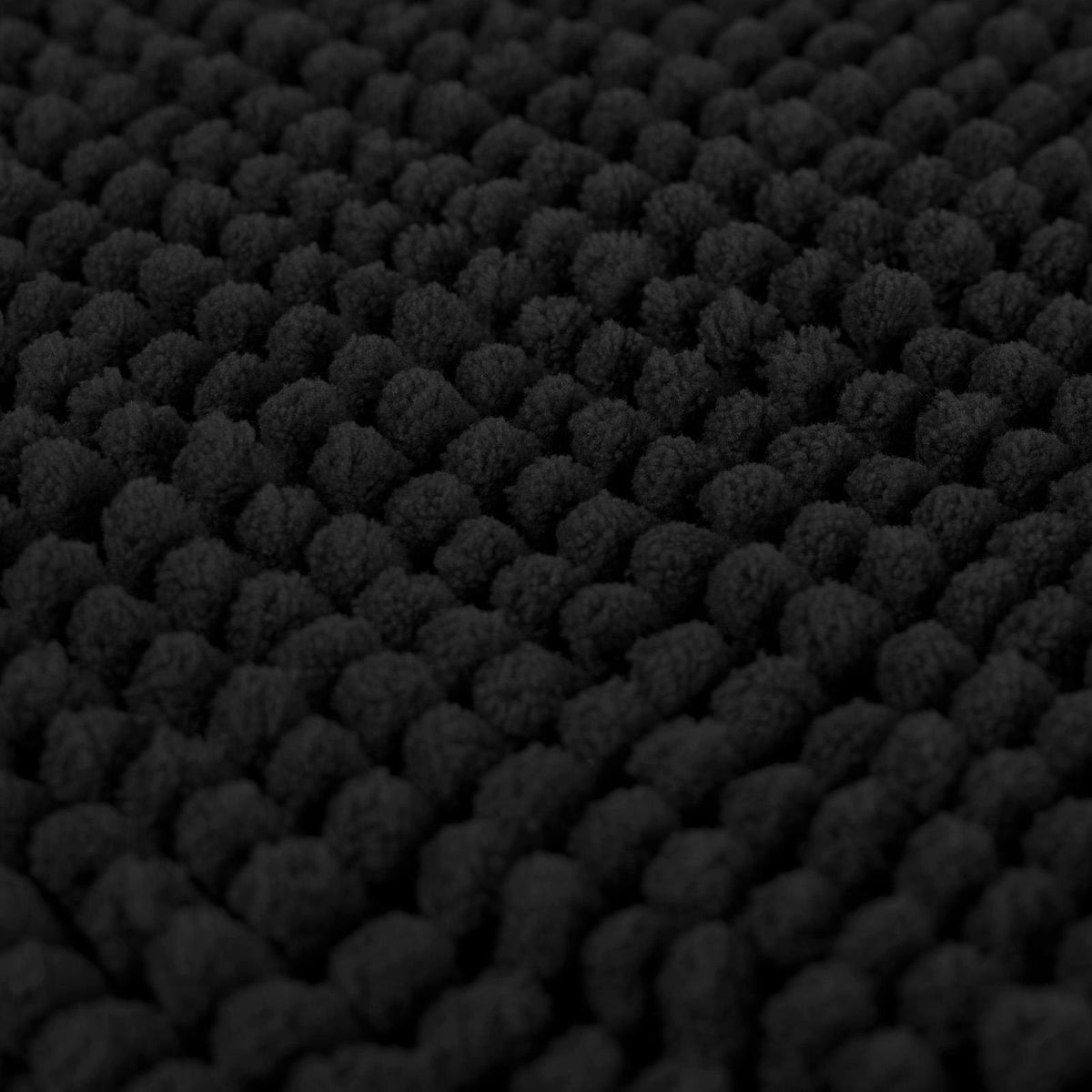 Brentfords Noodle Bath Mat Non Slip Shower Soft Highly Absorbent Chenille Shaggy