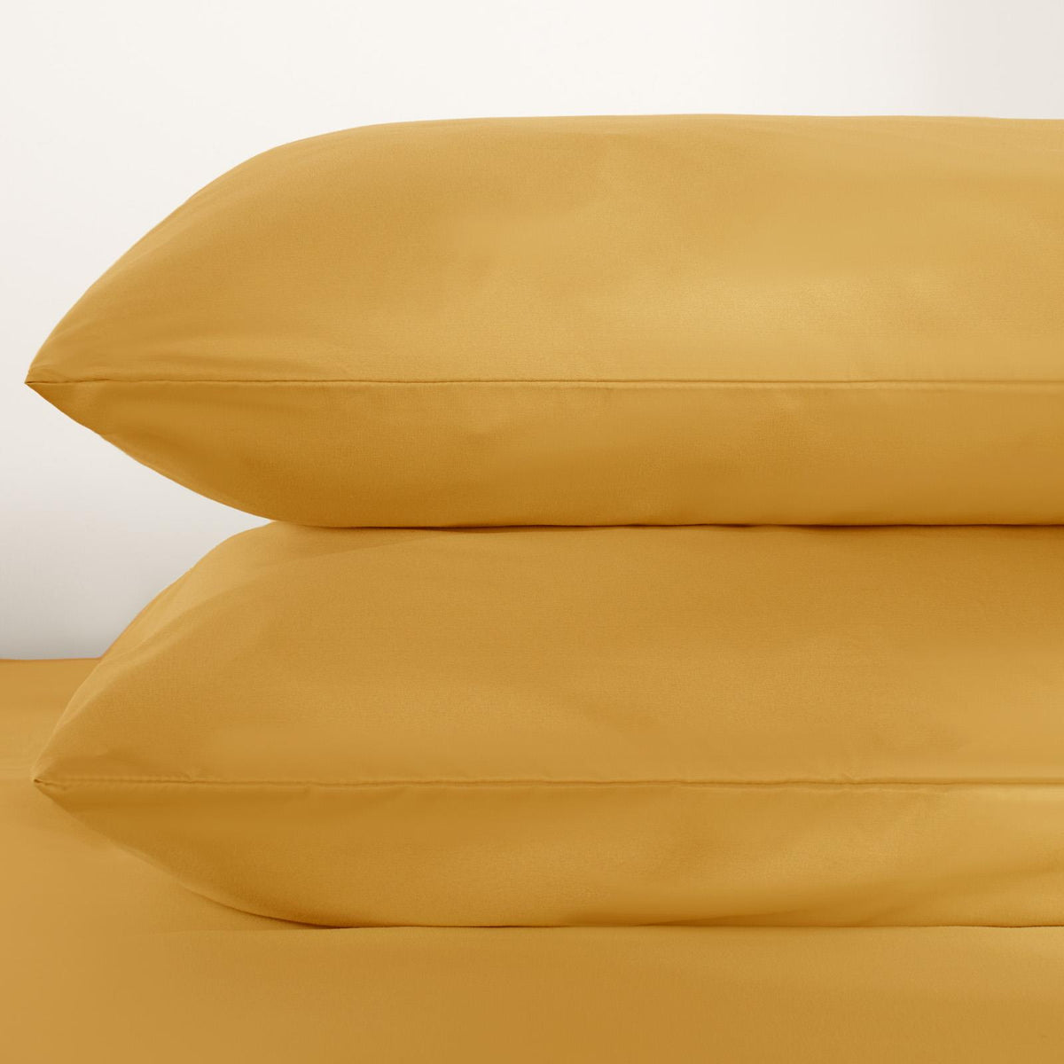 OHS Plain Duvet Cover & Pillowcase Reversible Bedding Set OR Fitted Sheet