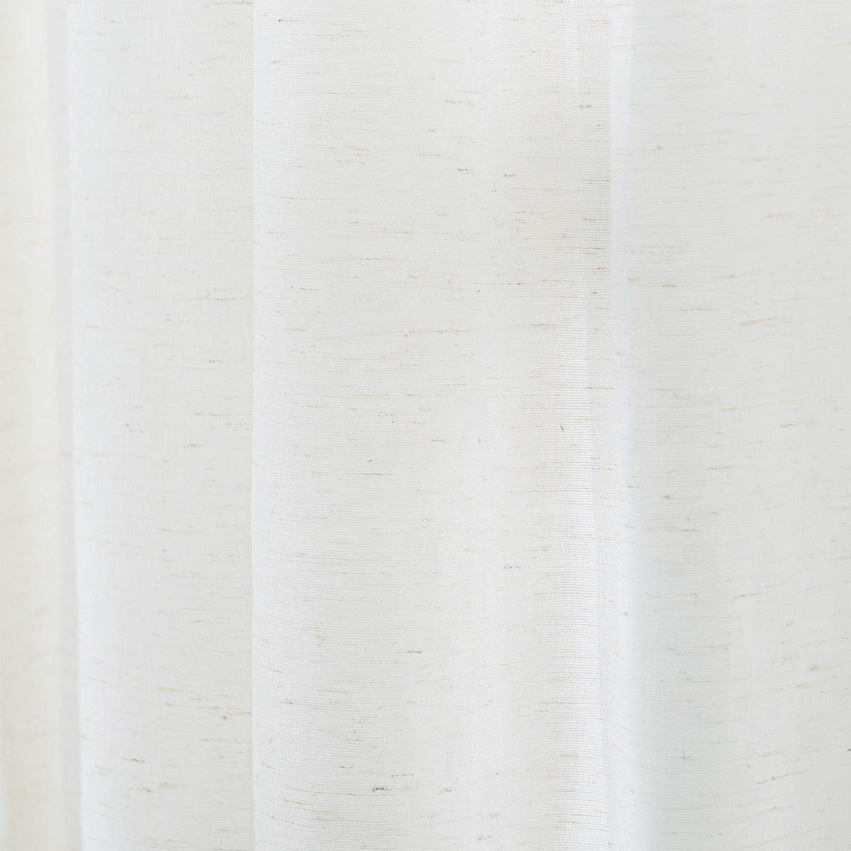 OHS Linen Look Voile Net Curtains 2 Panels Rod Slot Top Pair Home Set 55x87