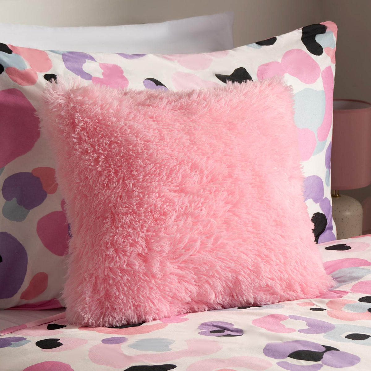 OHS Fluffy Cushion Plump Filled Supersoft Fleece Insert Padded Chair Bed Pillow
