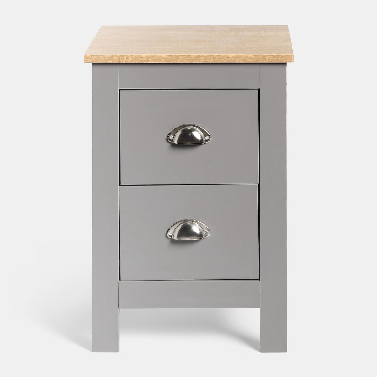 OHS Chicago Bedside Table 2/3 Drawer Hallway Cabinet Nightstand Unit Home Decor
