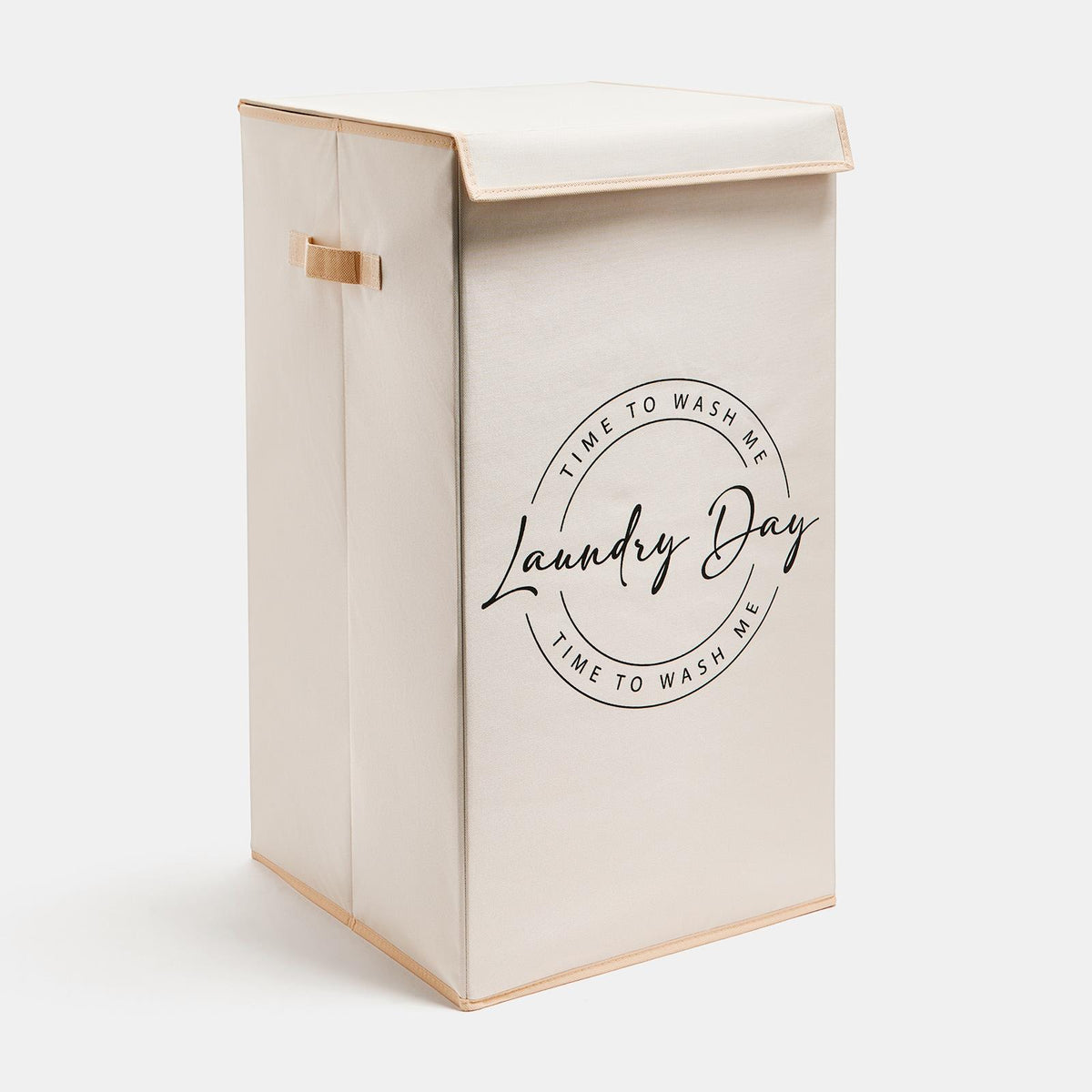 OHS Slogan Laundry Bag Foldable Hamper Basket Washing Bin Clothes Storage