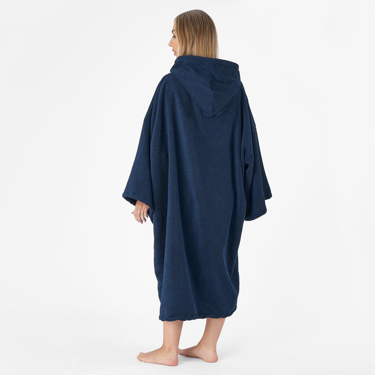 OHS Hooded Towel Poncho Adult Absorbent Dry Beach Swim Bath Changing Robe