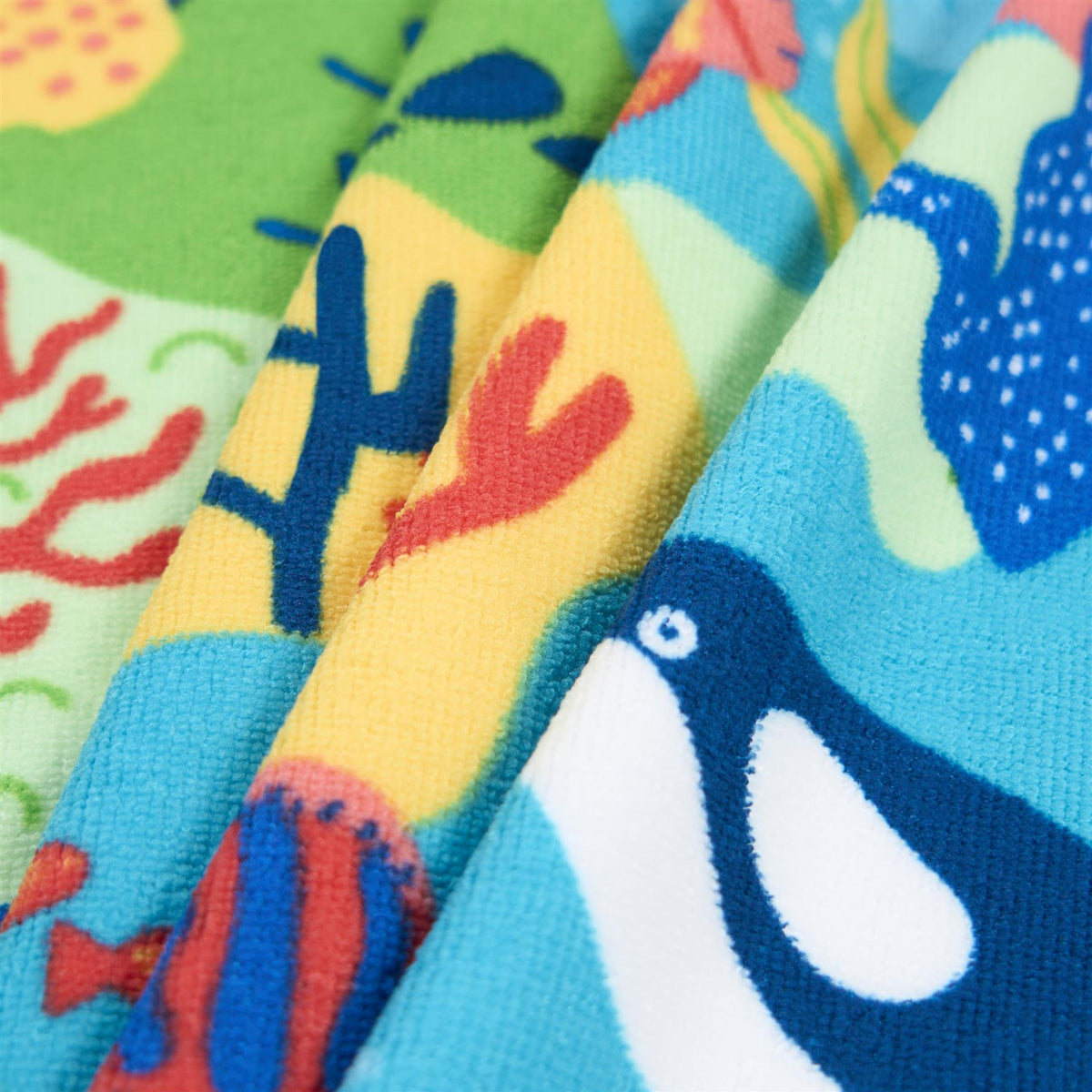 OHS Print Beach Towel Microfibre Quick Dry Bath Holiday Gym Travel Sport