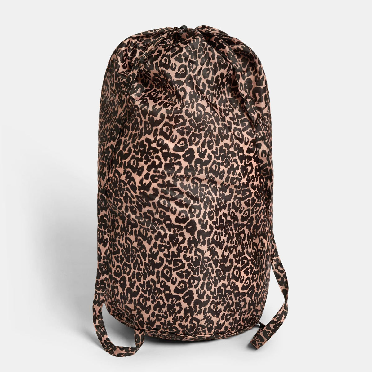 OHS Drawstring Laundry Bag Printed Travel Washing Backpack Lightweight Hamper