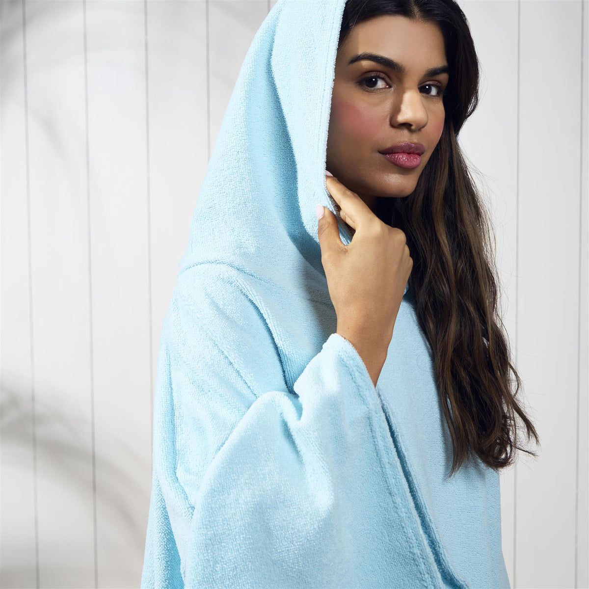 OHS Hooded Towel Poncho Adult Absorbent Dry Beach Swim Bath Changing Robe