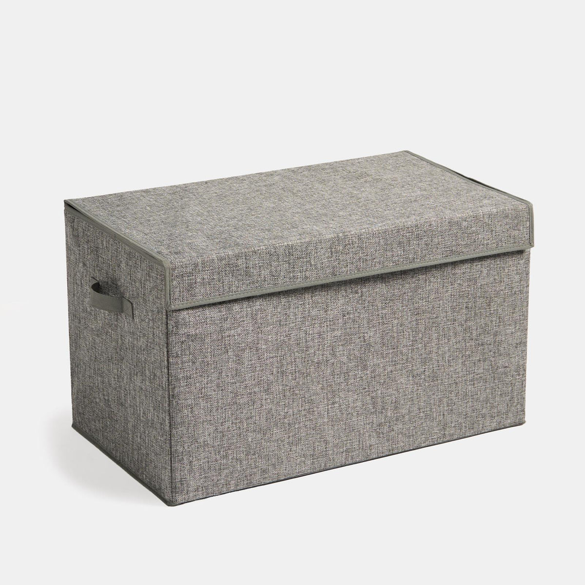 OHS Plain Storage Box Large Folding Collaspsible Space Saving Organiser with Lid