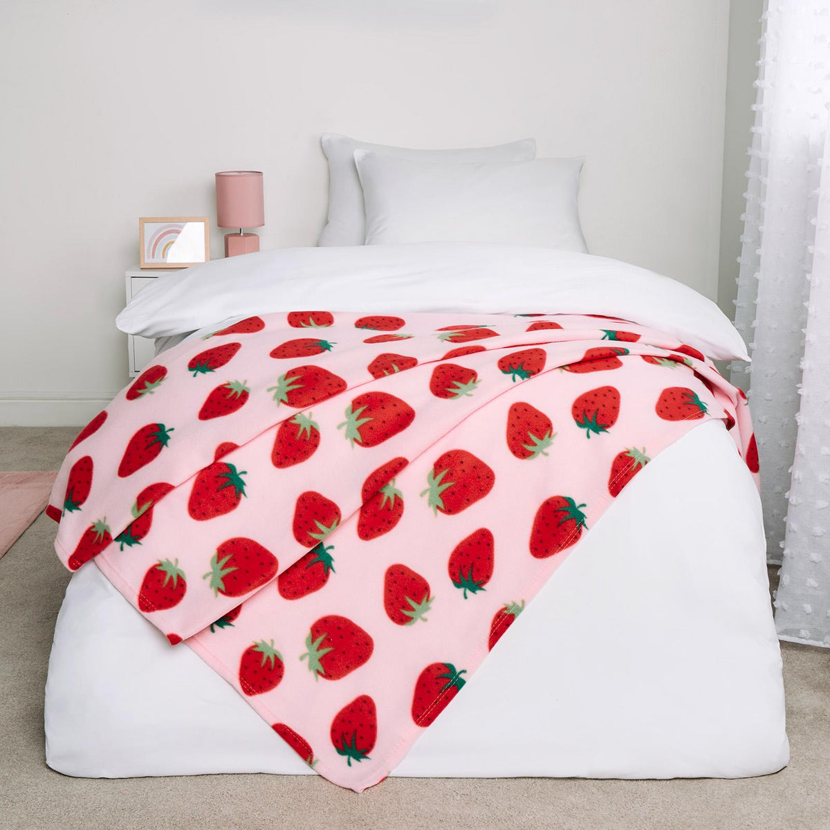 Wholesale Pack of 10 Print Soft Fleece Blanket Sofa Throw Over Joblot 120x150 cm