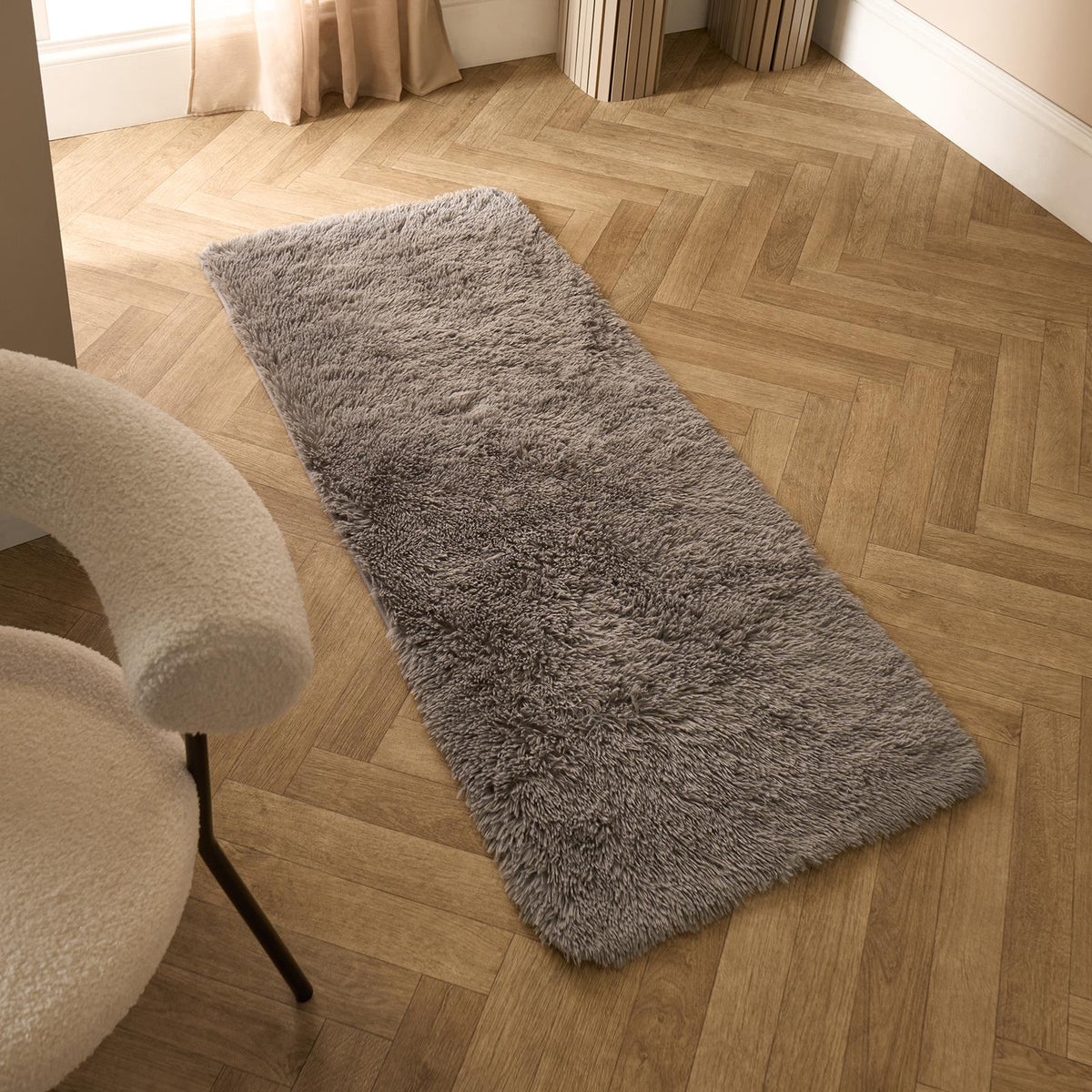 OHS Fluffy Rug Anti-Slip/Skid Shaggy Large Bedroom Non-Shed Floor Carpet Mat