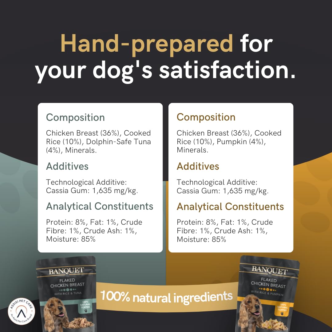 HiLife Banquet Adult Wet Dog Food, Mixed Multipacks Classic Collection & Supreme Selection, Made with 100% Natural Ingredients (36 Pouches x 100g)