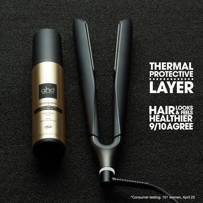 ghd Bodyguard Hair Heat Protect Spray, Lightweight Invisible Protection