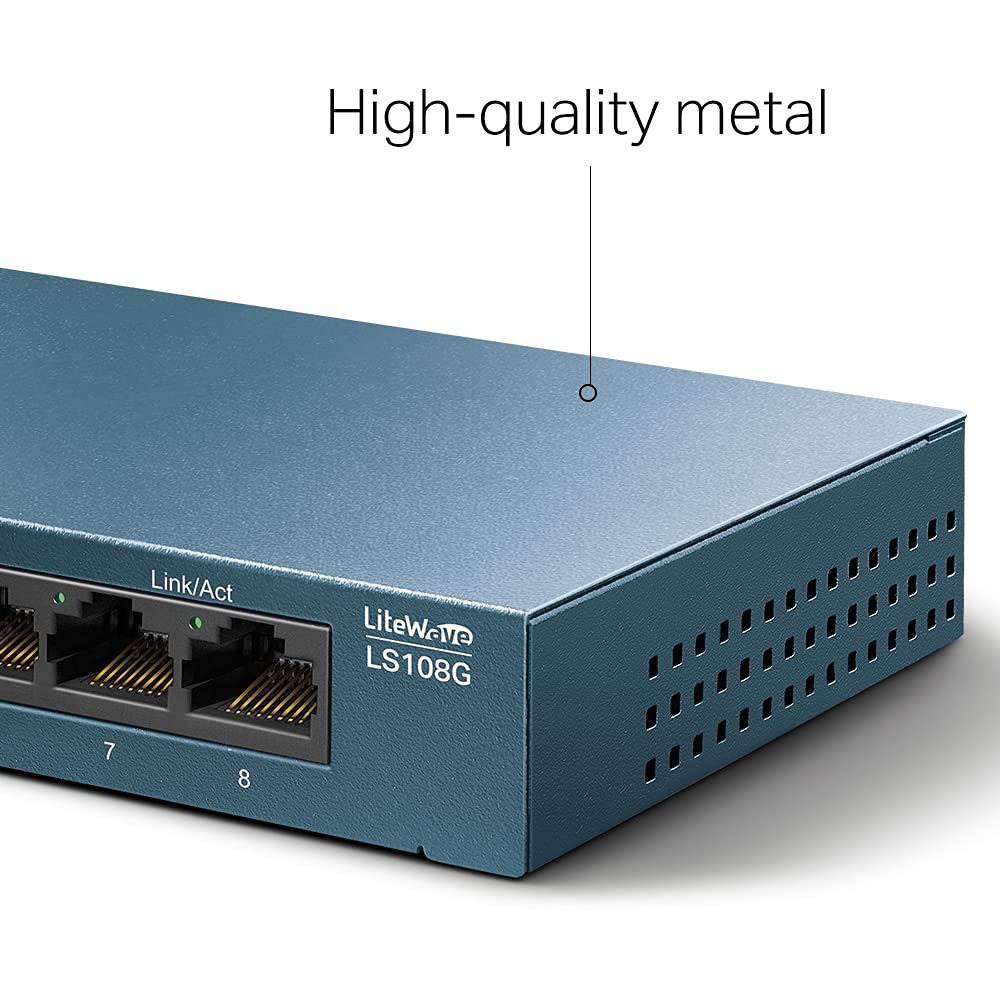 TP-Link EH210 Ethernet Splitter, 1 to 2 Gigabit Network Switch