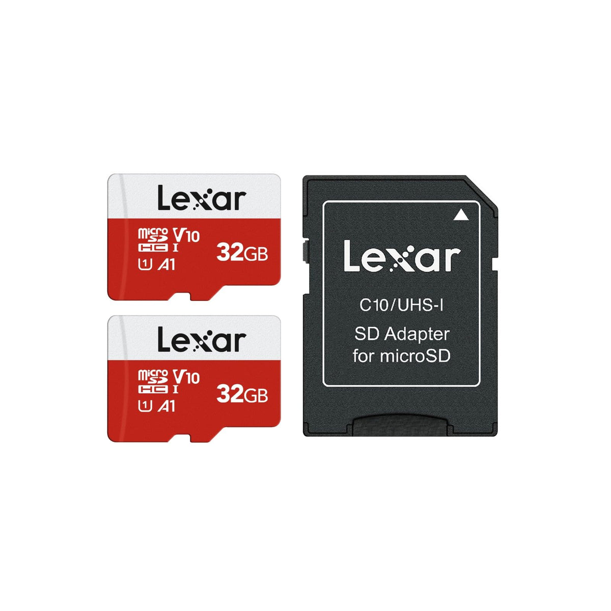 Lexar Micro SD Card 64GB E Series, Up to 100MB/s, microSDHC