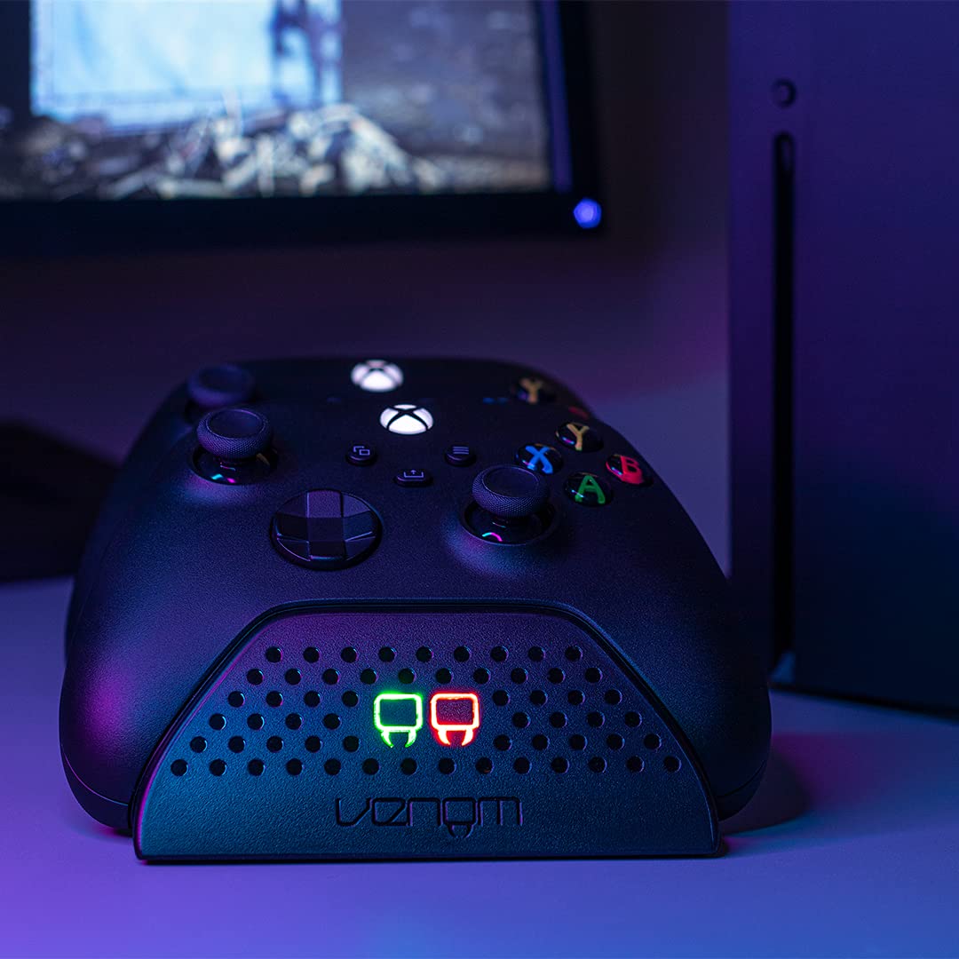 Venom Replacement Battery Packs for Xbox Charging Dock - White (Xbox Series X & S/Xbox One)