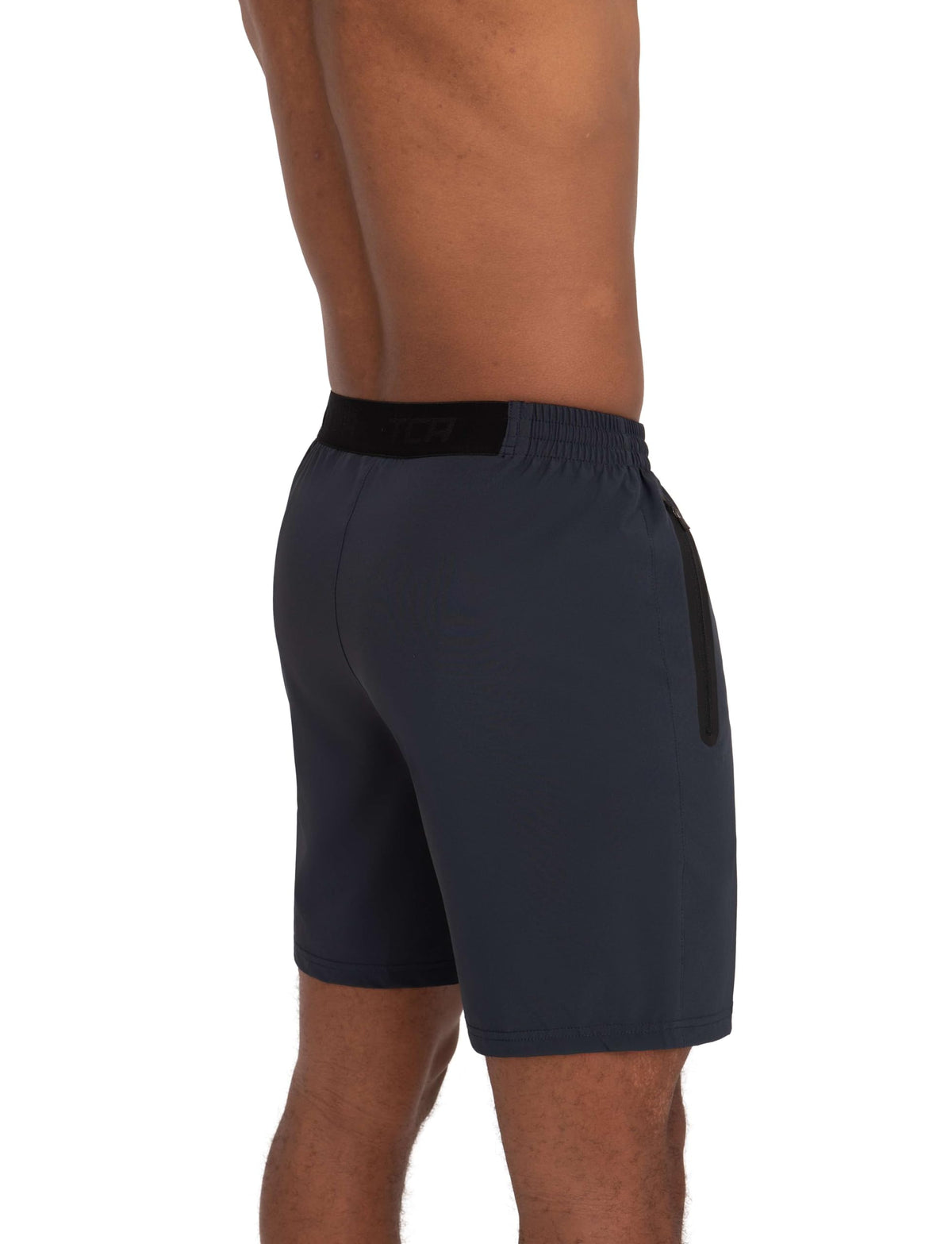 TCA Elite Tech Mens Running Shorts with Zip Pockets, Gym Shorts Men Training Sports Short with Phone Pocket
