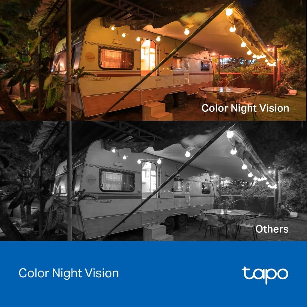 Tapo 2K QHD Wireless Indoor/Outdoor Smart Security Camera