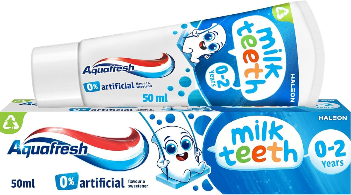 Aquafresh Paw Patrol Milk Teeth Baby Toothpaste, 0-2 Years, 50 ml