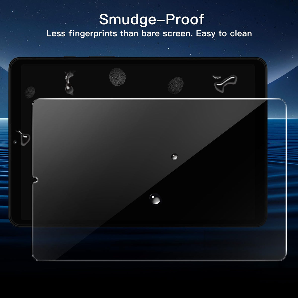 JETech Screen Protector for Galaxy Tab S10 Lite/S10 FE/S9 FE/S9, 2-Pack