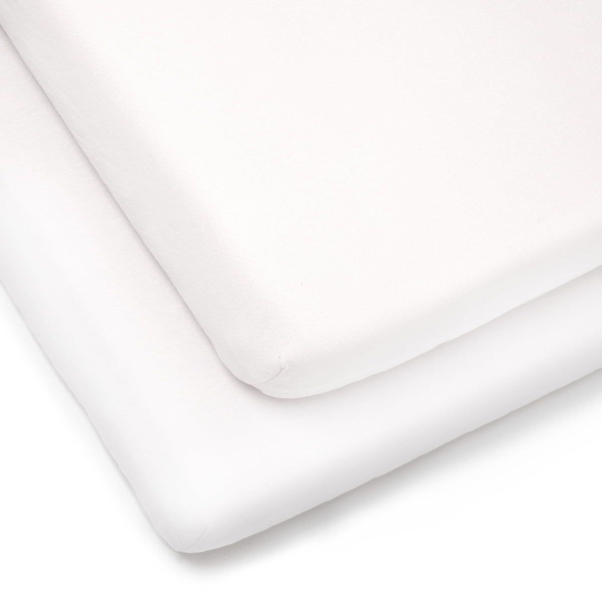 Clair de Lune 2 Pack Jersey Cotton Cot Bed Sheets 70 x 140 cm (Pink)