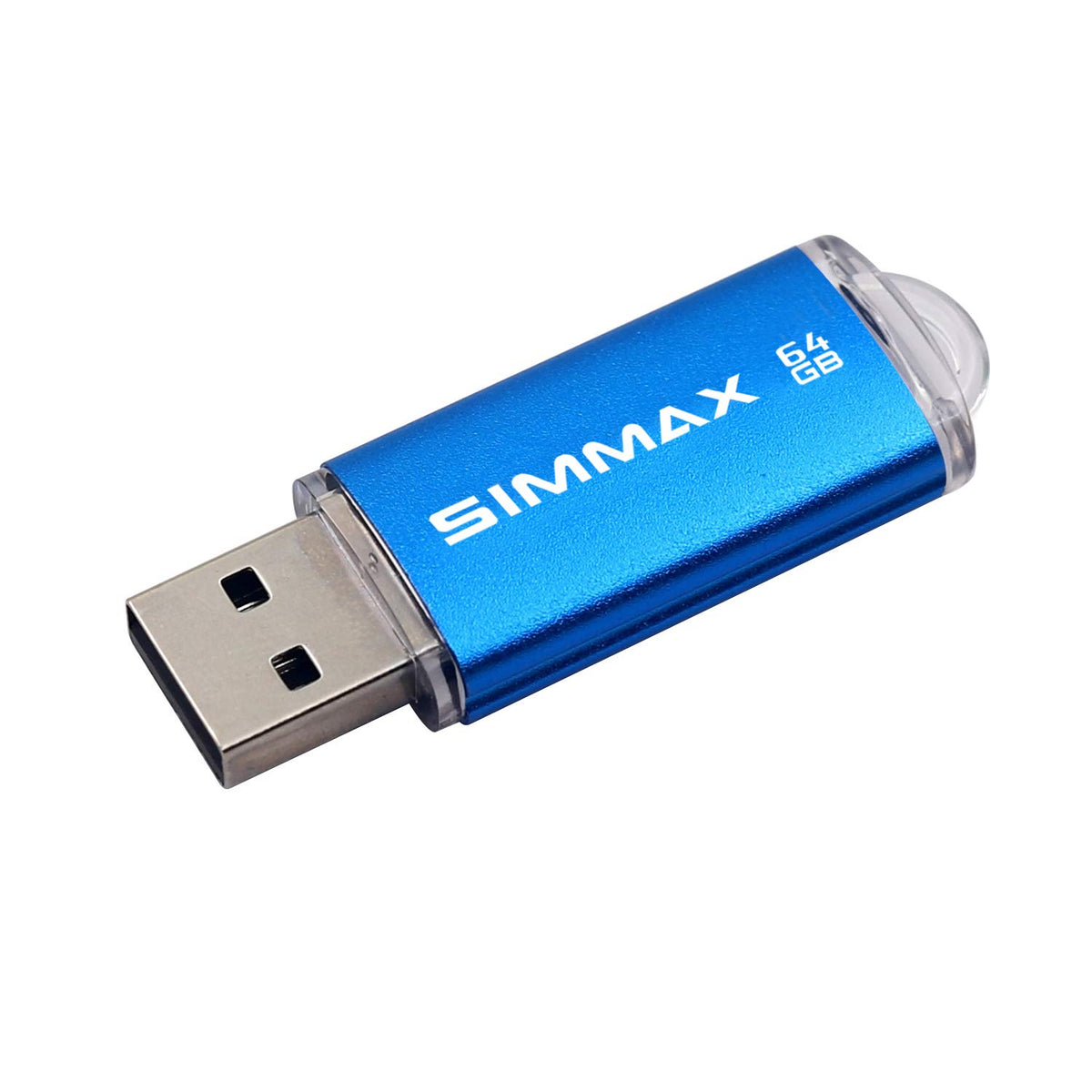 SIMMAX 32GB Memory Stick USB 2.0 Flash Drives Swivel Thumb Drive Pen Drive (32GB Purple)