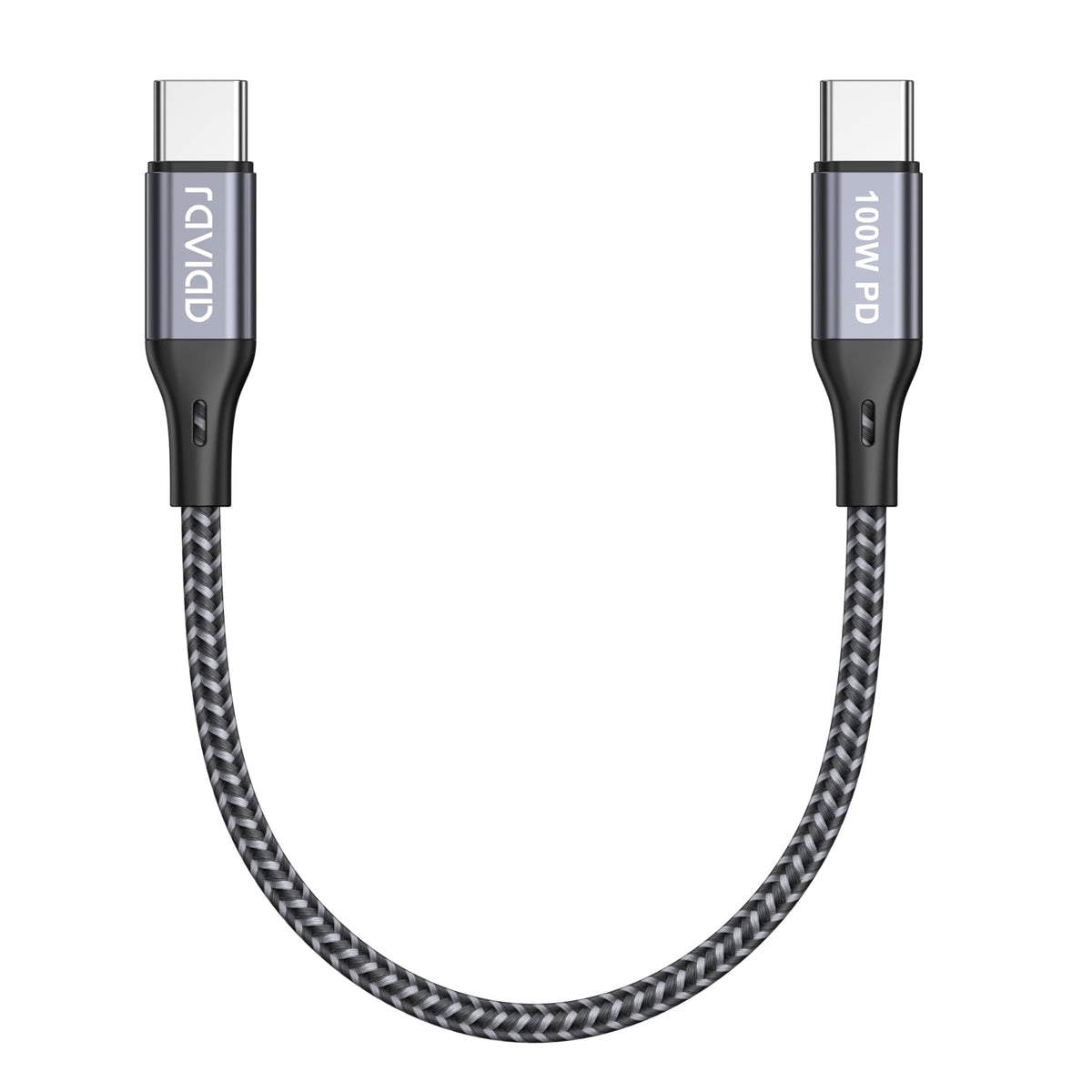 RAVIAD 100W USB C to USB C Charger Cable 2M 2Pack, USBC to USBC Cable 5A