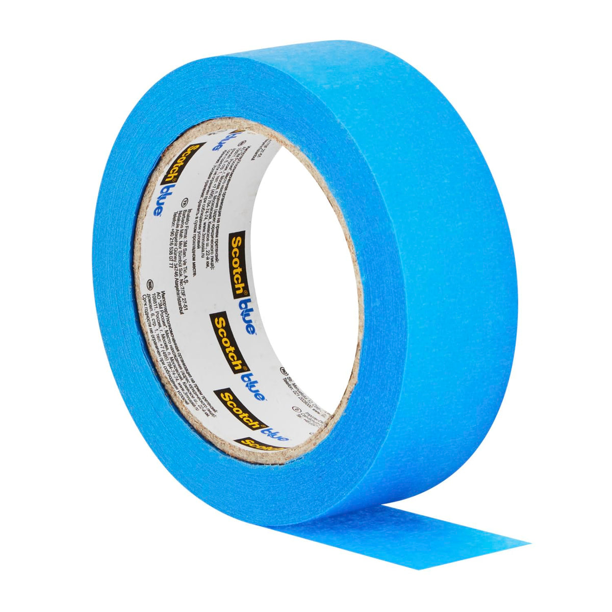 ScotchBlue Multi-Surface Premium Masking Tape, 24mm x 41m, 1 Roll/Pack - Scotch Adhesive Blue Painters Tape, For Painting and Decorating, Indoor & Outdoor, Sticks Well, 100% PEFC