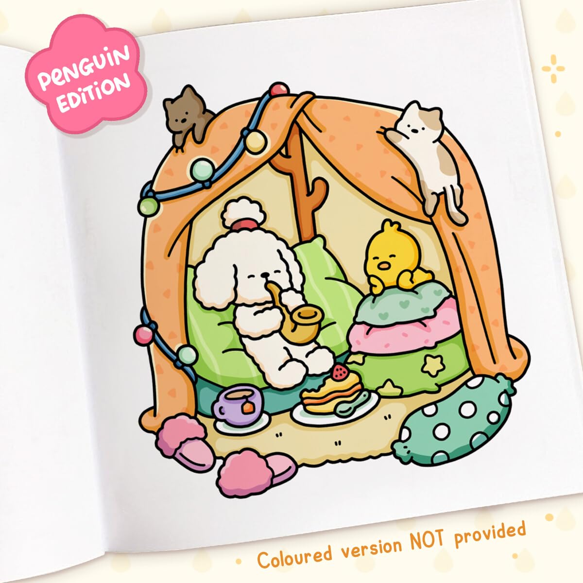 Cozy Friends: A relaxing cosy colouring book, from the bestselling author (Coco Wyo)