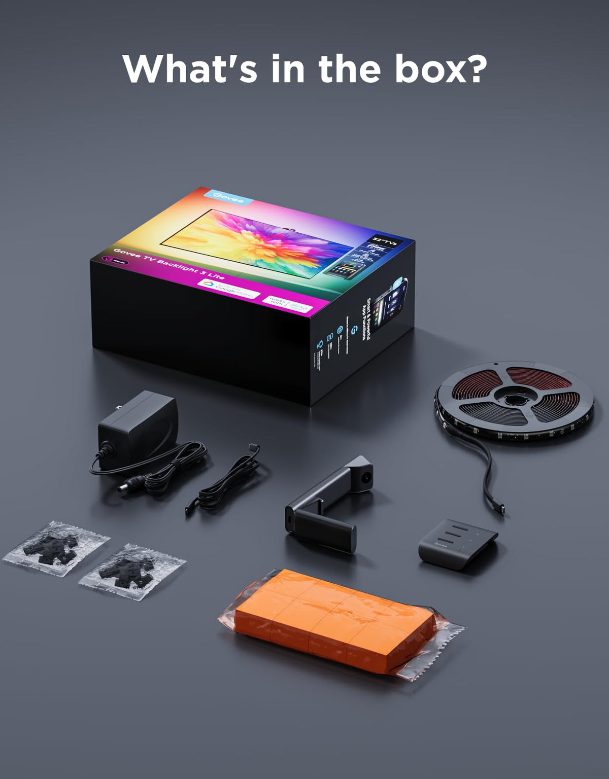 Govee TV Backlight 3 Lite with Fish-Eye Correction Function